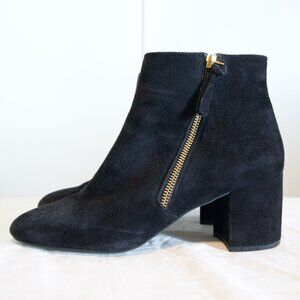 Black Suede Ankle Boots